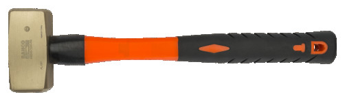 IB Sledgehammer of German type (aluminum/bronze), fiberglass handle, 1500 g