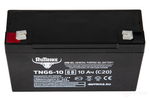 Аккумуляторная батарея RuTrike TNG6-10 (6V10A/H C20)