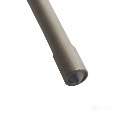 Chisel for pneumatic hammer L=127mm round with protrusion d=15mm JTC