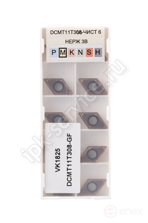 DCMT11T308-GF VK1825 IPK Carbide Plate