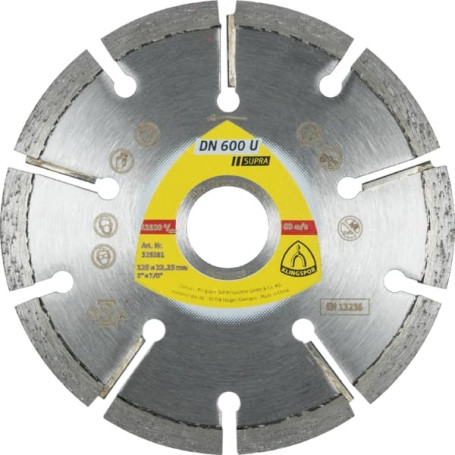 Укрепленный диск DN 600 U Supra, 115 x 22,23, 325380