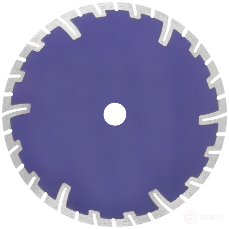 Diamond cutting disc, segment reinforced turbo CUTOP, 230 x 3.0 x 8.3 x 22.2 mm