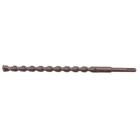 Concrete drill, double spiral, three dust-removing edges, 16 x 310 mm DENZEL