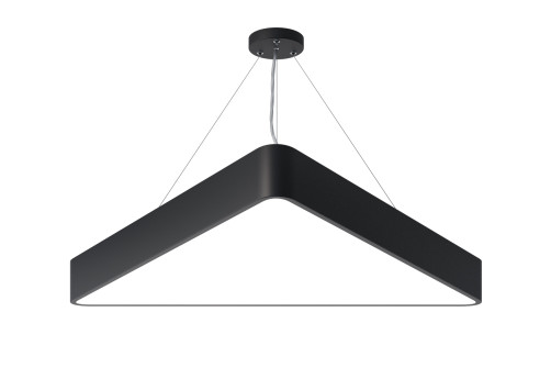 Светильник LED ЭРА Geometria SPO-152-B-40K-048 Delta 48Вт 4000К 3500Лм IP40 800*800*80 черный подвесной
