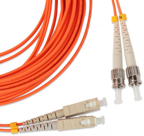 FC-D2-62-SC/PR-ST/PR-H-30M-LSZH-OR Patch cord fiber optic (cord) MM 62.5/125, ST-SC, 2.0 mm, duplex, LSZH, 30 m