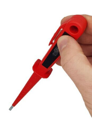 Felo Screwdriver Voltage Tester 3.5X1.0X190 100-250V 36170004