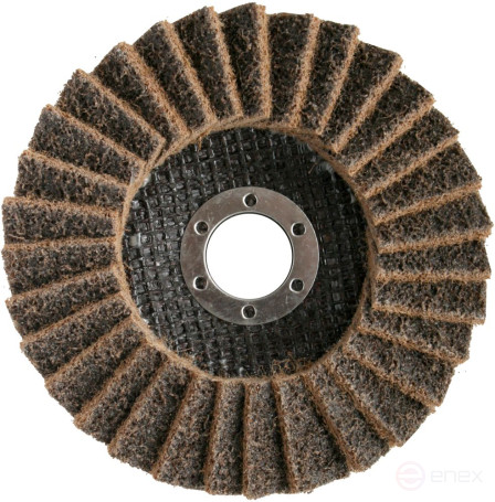 PRAKTIKA petal polishing wheel 125 x 22 mm, coarse, felt, abrasive (779-219)