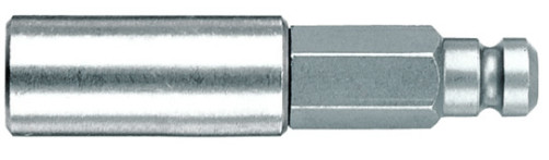 899/5/1 битодержатель с втулкой из нержавеющей стали, стопорным кольцом и магнитом, хвостовик 5/32" E 8, для бит 1/4" С 6.3, 45 мм