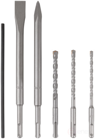 MAX-PRO Rotary hammer mounting 620 W; 0-1000 rpm; 2.5 J; 3 modes; L/W/M-30/24/13; 2.8 kg; SDS-PLUS; anti-vibration handle; rubber inserts; cut