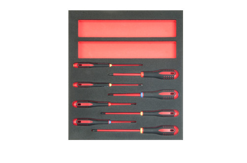 A set of screwdrivers of modular design FF1F1006