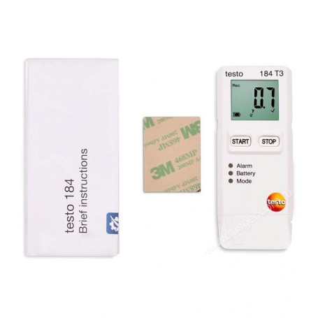 Testo 184 T3 logger + verification