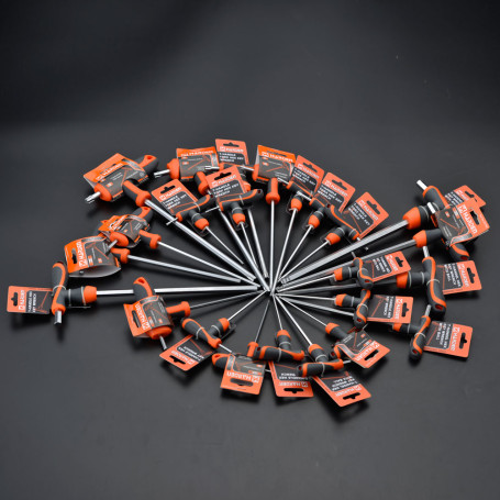 Ключ имбусовый с Т-образной рукоятью, CRV, T45 8X200мм.// HARDEN