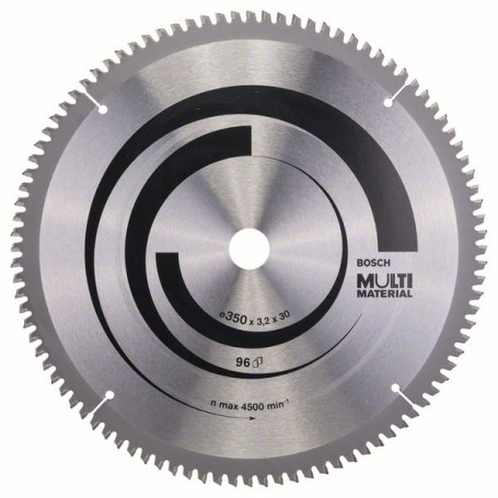 Multi Material saw blade 350 x 30 x 3.2 mm; 96