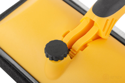 Pad for paints and varnishes, rubberized handle 180x95 mm