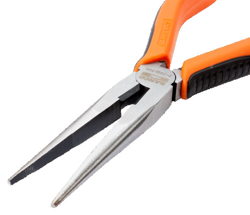 Pliers with pointed jaws 200mm