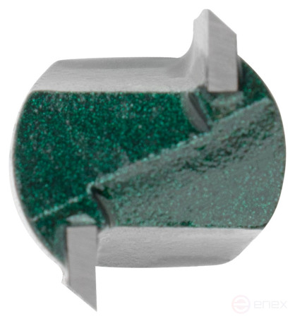 Фреза пазовая прямая с двойным лезвием DxHxL=14х19x52 мм