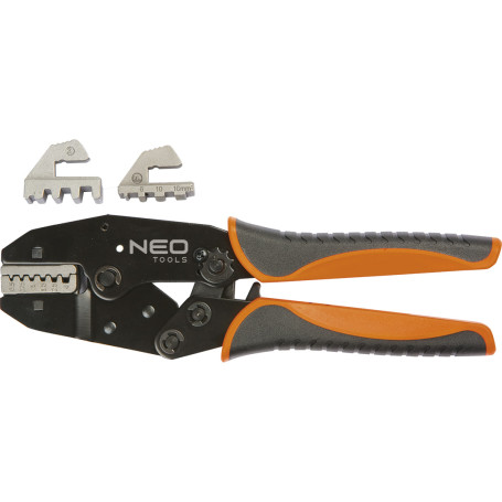 Crimping pliers for cable lugs 0.5-16 mm2 (22-6 AWG)