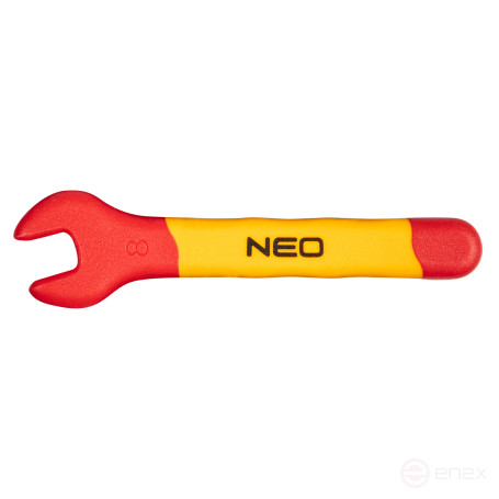 Ключ с открытым зевом, односторонний 8мм 1000V