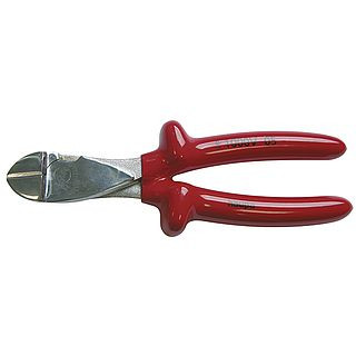 VDE reinforced side wire cutters with double-layer insulation 180 mm