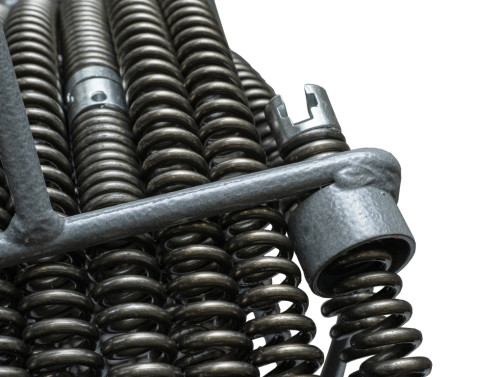 Комплект прочистных спиралей VOLL СТАНДАРТ диаметром 22 мм*4,5 м - 5 шт., на барабане