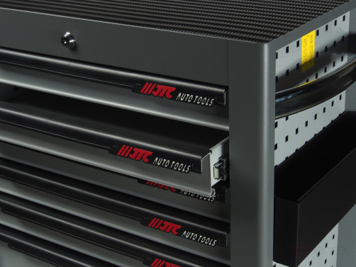 Тележка инструментальная 7 секций серая JTC