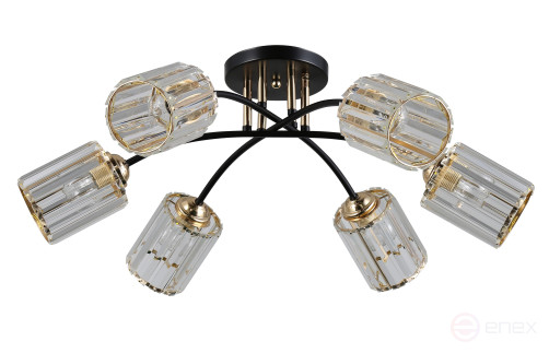 Chandelier Rivoli Emanuelle 9101-306 6 * E27 60W modern