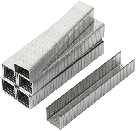 Stapler staples hardened rectangular 10.6 mm x 1.2mm (wide type 140) 10 mm, 500 pcs.