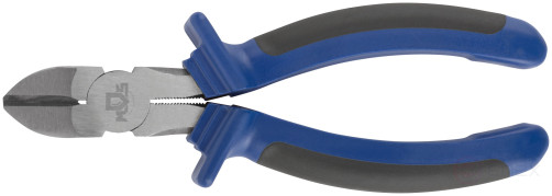 Side cutters "One" two-tone rubberized handles, 180 mm polished steel