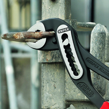 KNIPEX ALLIGATOR® клещи переставные, 50 мм (2"), под ключ 46 мм, L-250 мм, хром, 2-к ручки