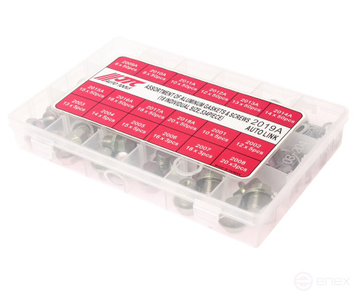 Aluminum washer and crankcase pan stopper (in the box) 534pcs. JTC