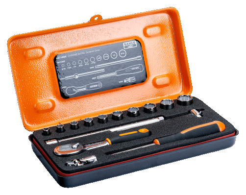 1/4" Socket Head Set, 15pcs A6716DZ