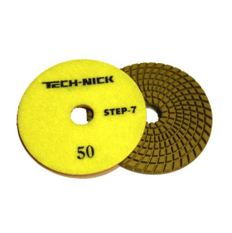 Алмазный гибкий шлифовальный круг TECH-NICK STEP 7 100x3.5мм P 50