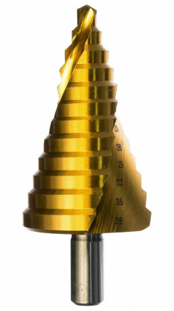 Drill bit 3301 steps, HSS-G M2 TIN on steel (4-12mm, 5 steps) xb. 6mm