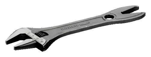 Adjustable wrench, length 205/grip 32 mm, industrial packaging