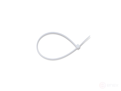 Стяжка нейлоновая, бел. 2*95 mm Ripo (упак. 100 шт.)