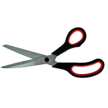 Household scissors, reinforced, ABS rubberized handle, 250mm, Tahoshy (12/120)