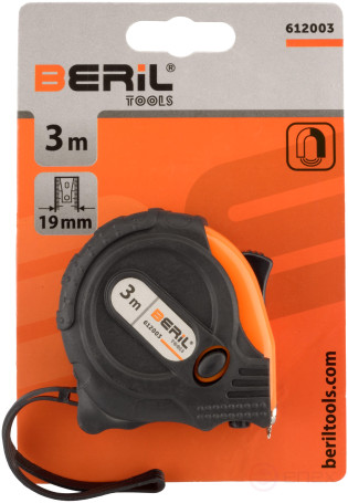 3m tape measure (rubberized case) BERIL
