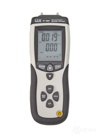 DT-8897 Анемометр - дифференциальный манометр