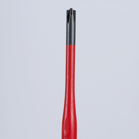 PlusMinus PH/S 1 thin VDE screwdriver, rod length 80 mm, L-187 mm, dielectric, 2-component handle