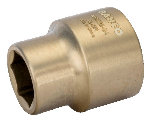 IB 1" End head (aluminum/bronze), 70 mm