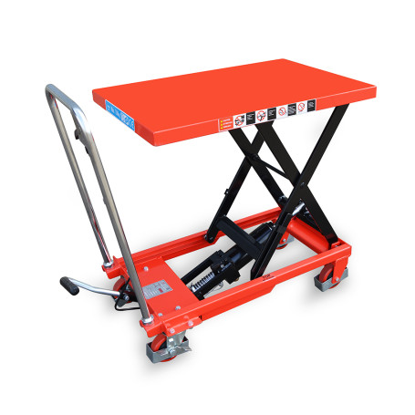 Hydraulic lifting table OX F-15 OXLIFT 150 kg 720 mm 700*450*35 mm