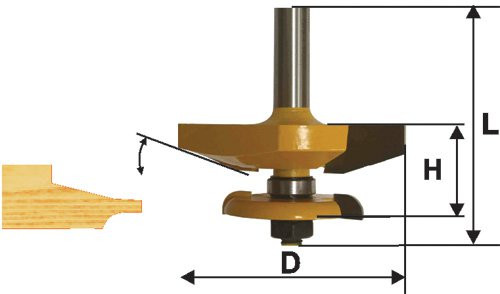 Figir horizontal milling cutter dv/st f79,4mm hv 12mm, art. 9332
