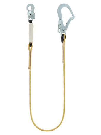 Fireproof single adjustable rope sling without shock absorber Vesta model Bp (O) length 2 meters