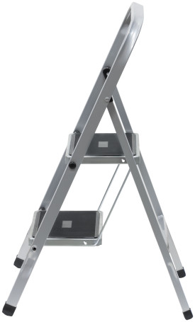 Steel ladder, 2 wide steps, H= 83 cm, weight 3.45 kg