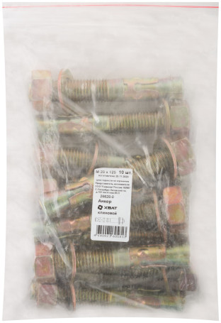 Wedge anchor M 20 x 125 (packing 10 pcs)