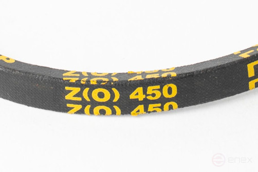 Wedge drive belt Z(0)-450 "Sibkraspolymer"