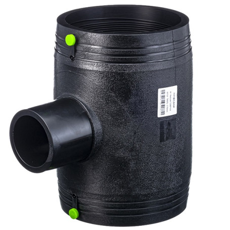 Тройник электросварной переходной ПРОСВАР 200х110 мм ПЭ 100 SDR 11