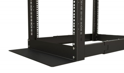 ORK2A-4281-RAL9005 Open rack 19-inch (19"), 42U, height 2070 mm, two-frame, width 550 mm, depth adjustable 800-1250 mm, color black (RAL 9005)