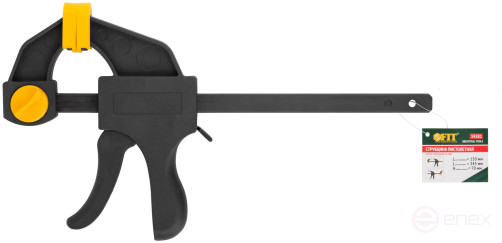 Струбцина нейлоновая пистолетная 150х345х70 мм