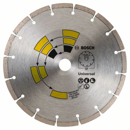 Diamond cutting wheel Universal D= 230 mm